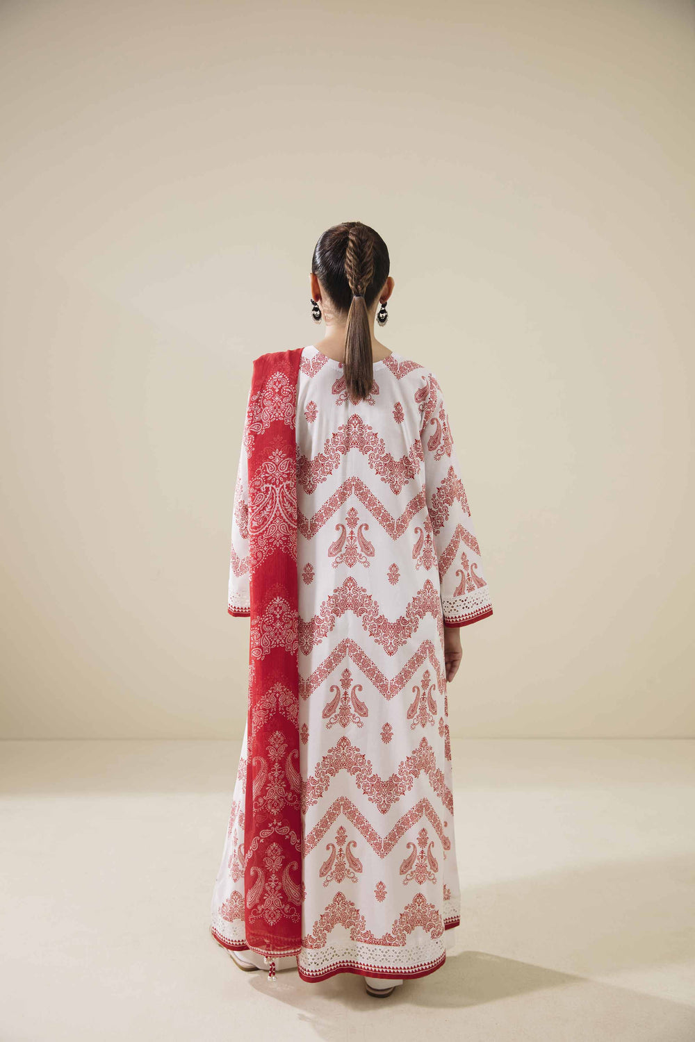 Nishat-Linen With Linen Dupatta