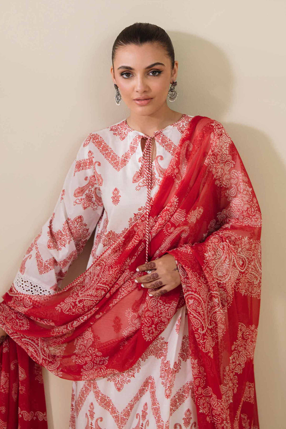 Nishat-Linen With Linen Dupatta