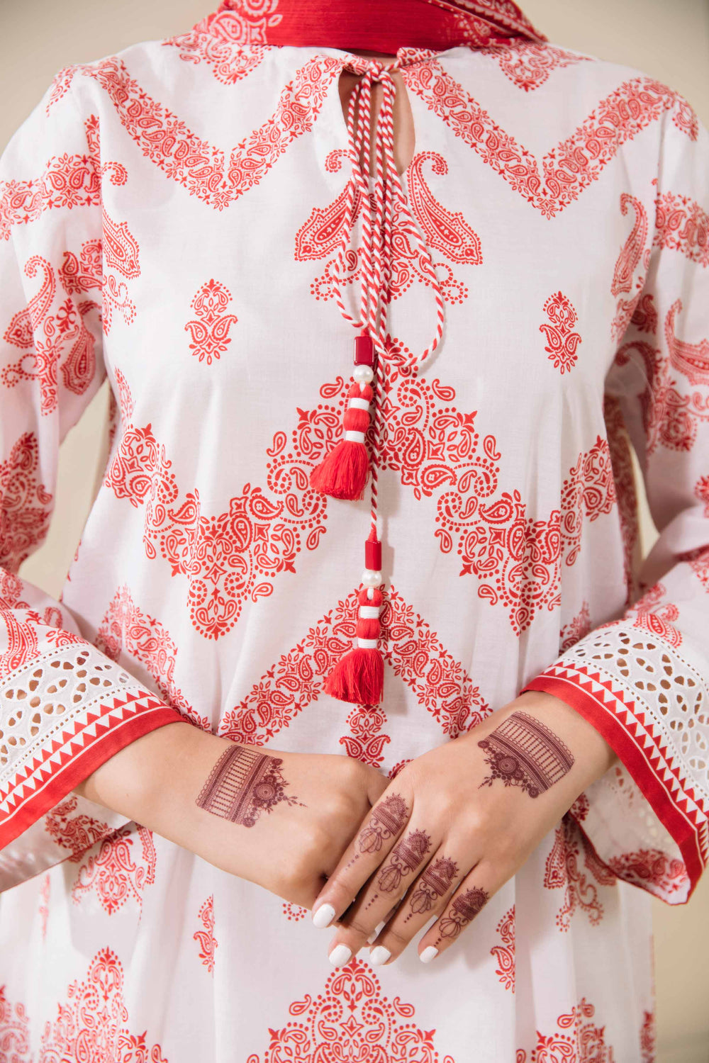 Nishat-Linen With Linen Dupatta