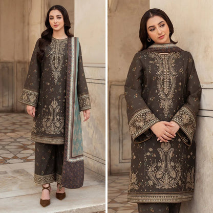 Jazmin Premium Dhanak Three Piece