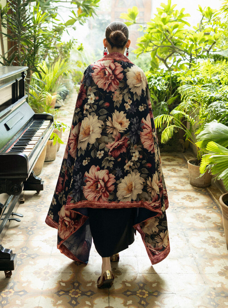 Zainab Chotani 285 – Premium Dhanak Suit with Heavy Embroidery & Wool Dupatta