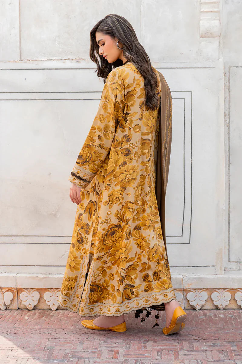 BAROQUE KHADDAR-Viscous With Bamber Duppata