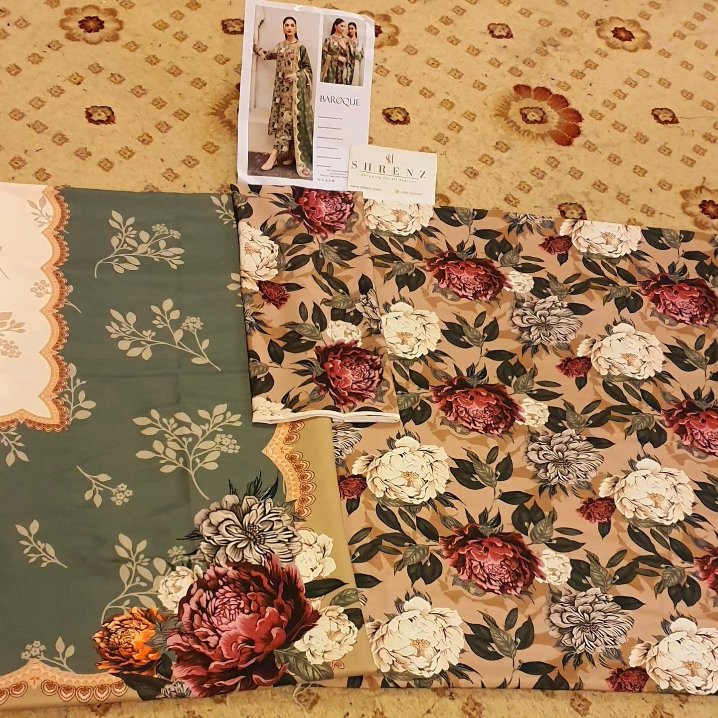 Baroque-Viscous With Bamber Duppata