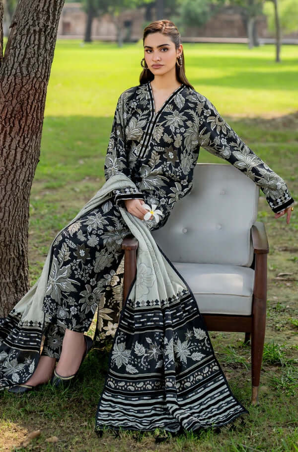 Baroque-Viscous With Bamber Duppata