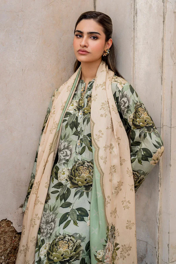 Baroque Swiss-Viscous With Bamber Duppata