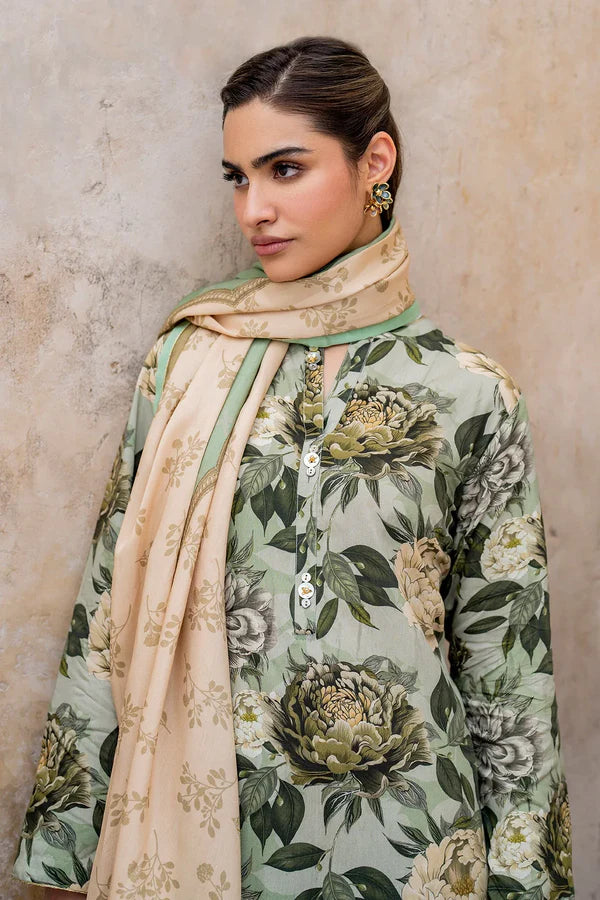 Baroque Swiss-Viscous With Bamber Duppata