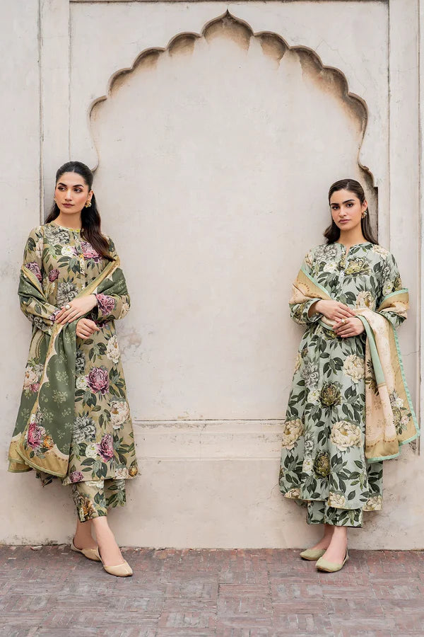 Baroque Swiss-Viscous With Bamber Duppata