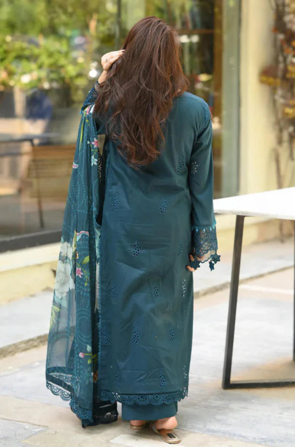 3 Piece - 3pc Lawn Embroidered Suit