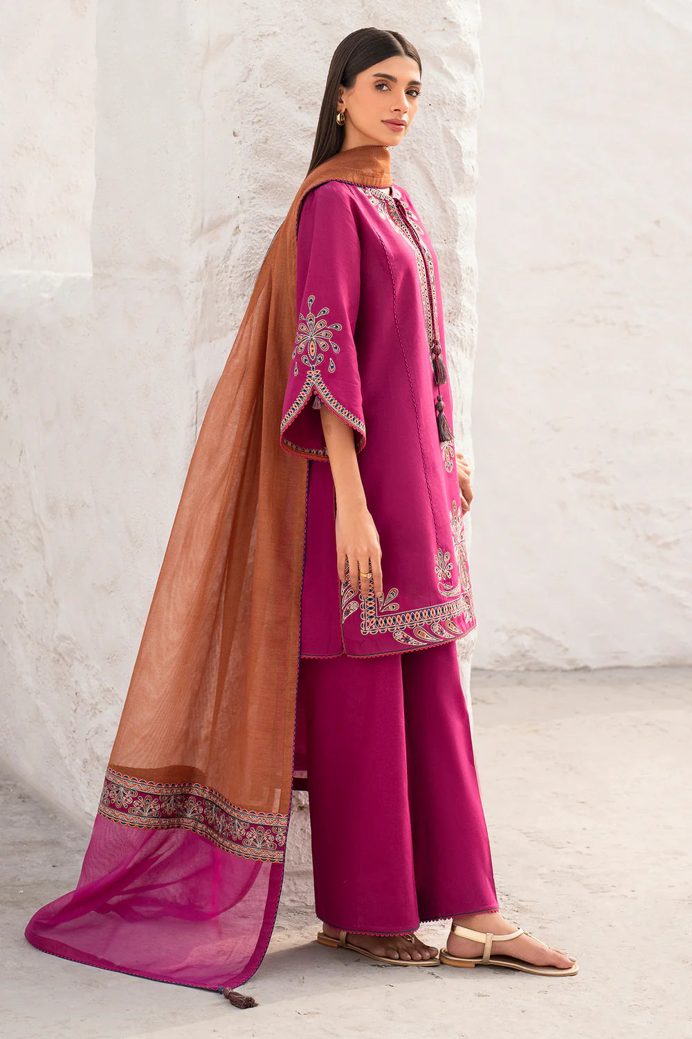 Jazmin - 3pc Lawn Embroidered Suit