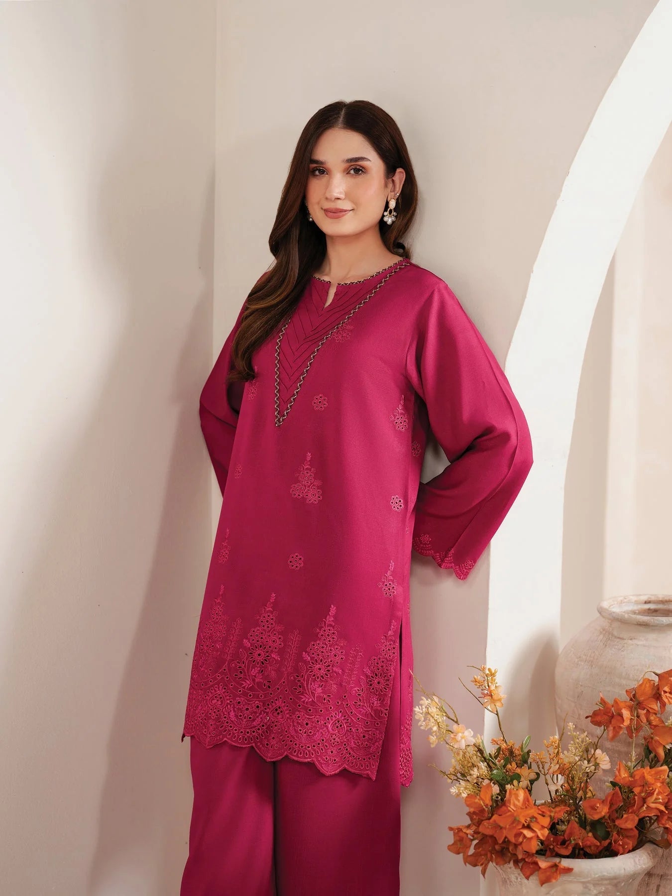 GARNET - 3pc Lawn Embroidered Suit