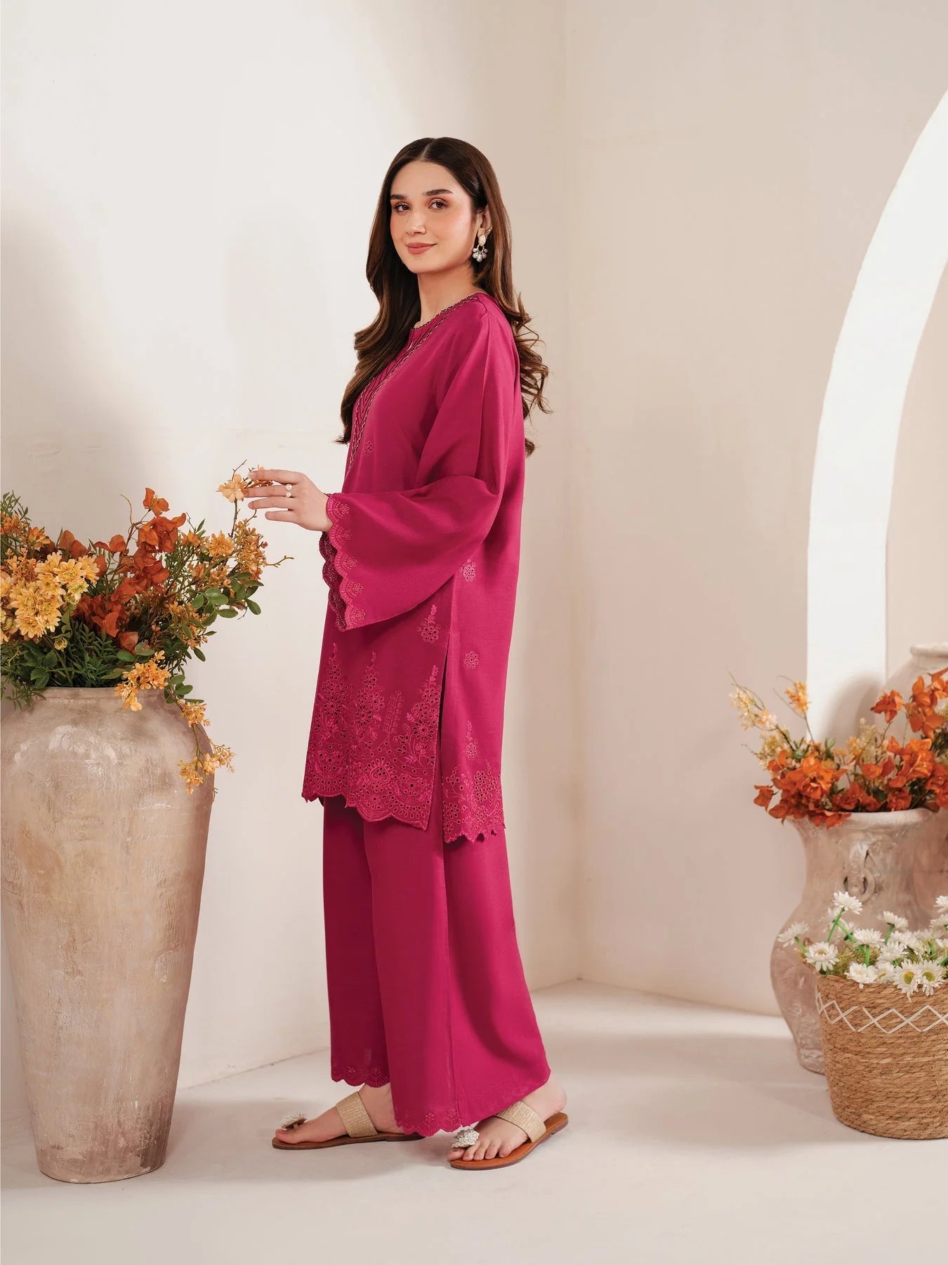 GARNET - 3pc Lawn Embroidered Suit