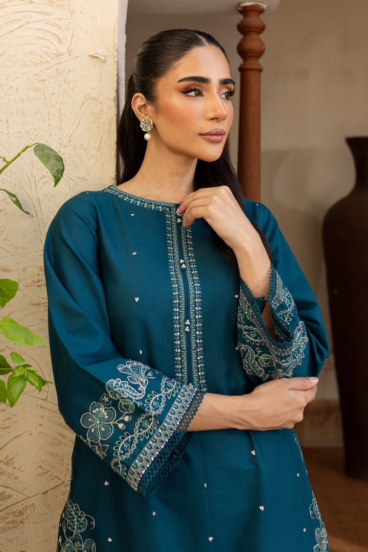 Batik 304 – 2-Piece Premium Dhanak Suit with Heavy Embroidery