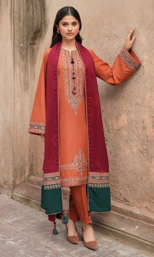 Jazmin - 3pc Lawn Embroidered Suit