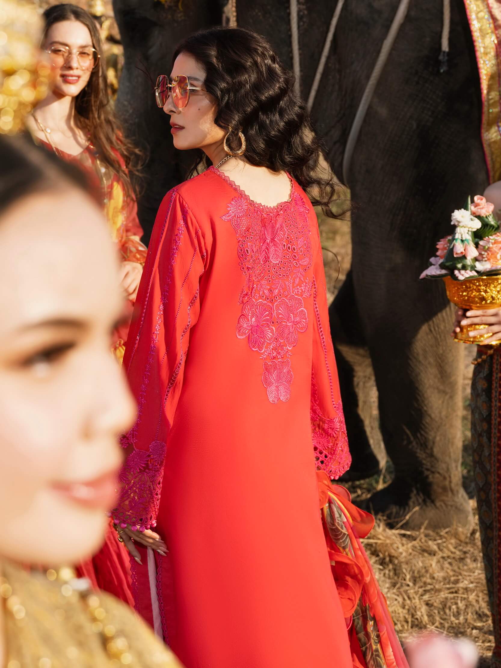 Mushq Lawana Embroidered