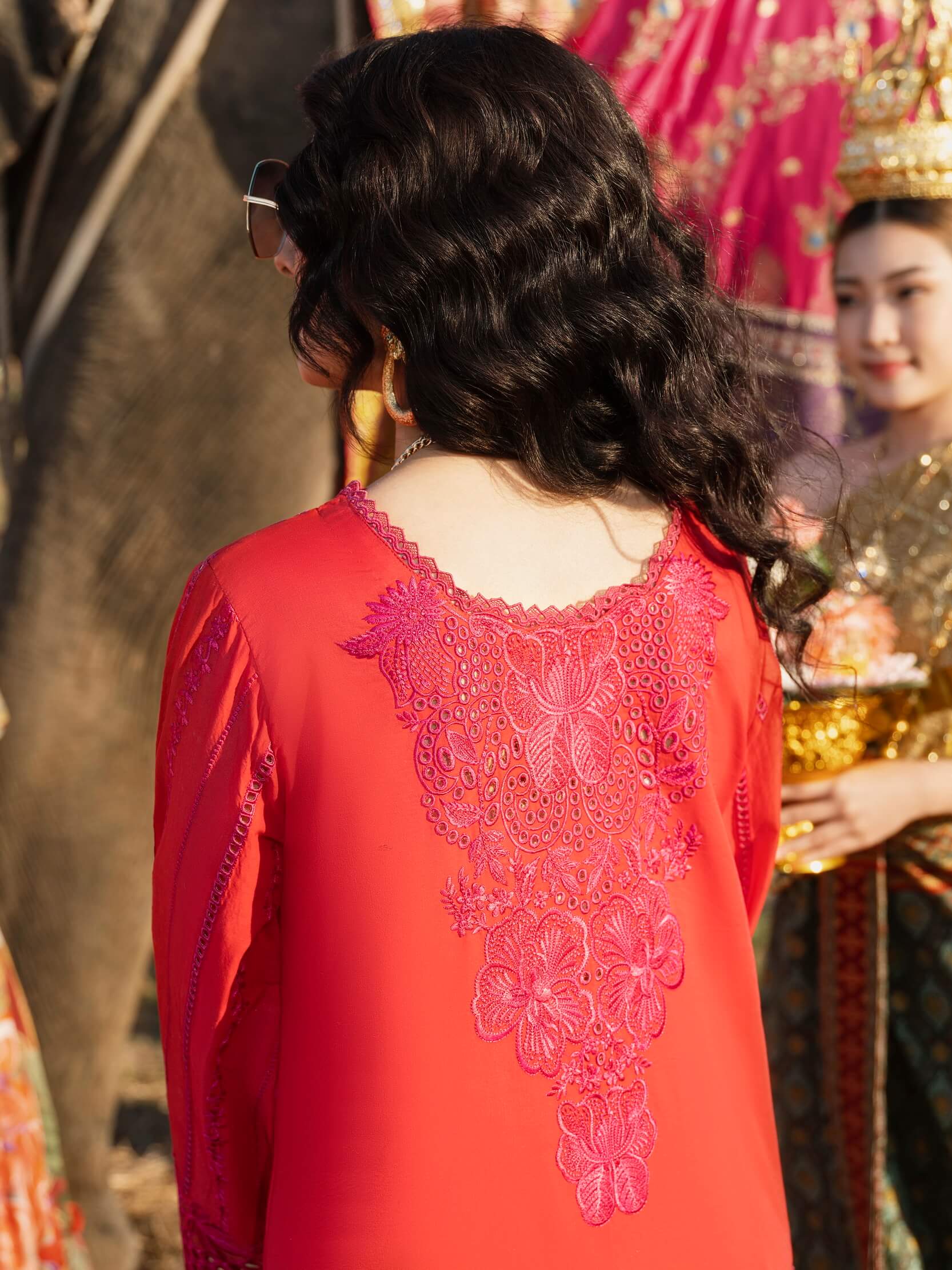 Mushq Lawana Embroidered