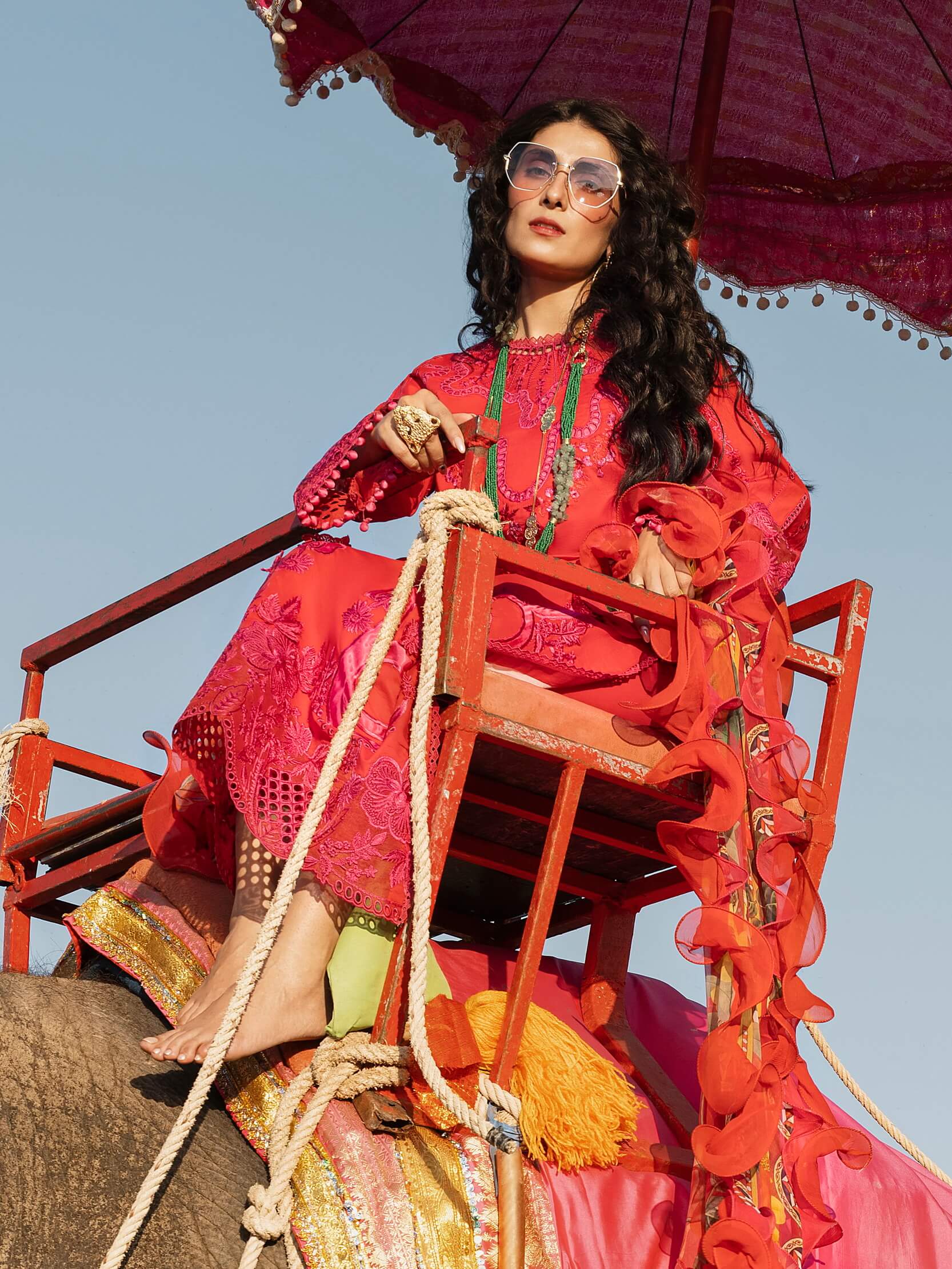Mushq Lawana Embroidered