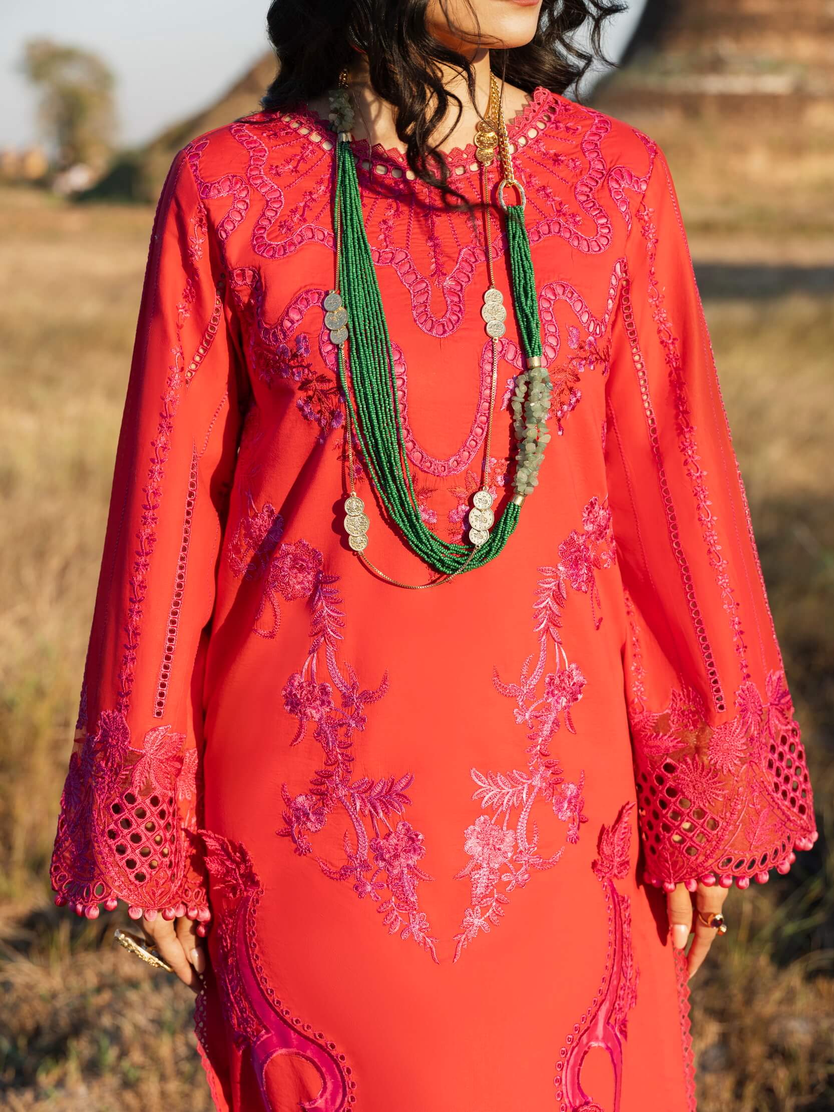 Mushq Lawana Embroidered