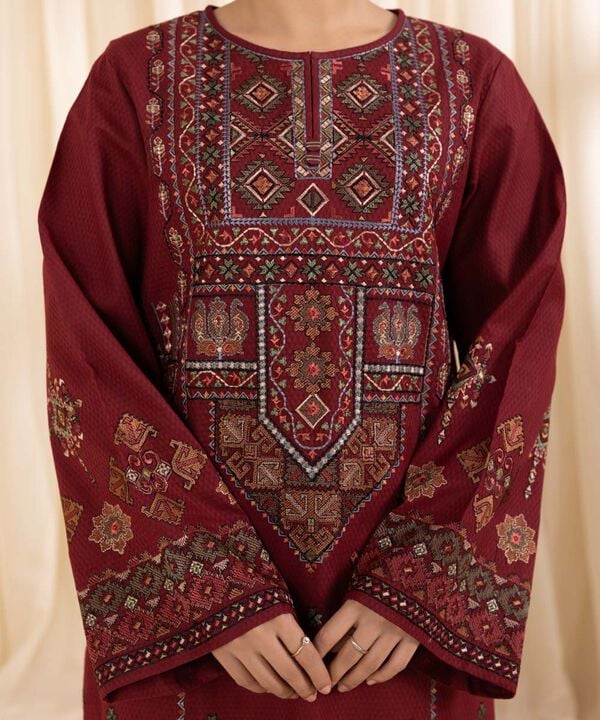 Sapphire - 3pc Lawn Embroidered Suit
