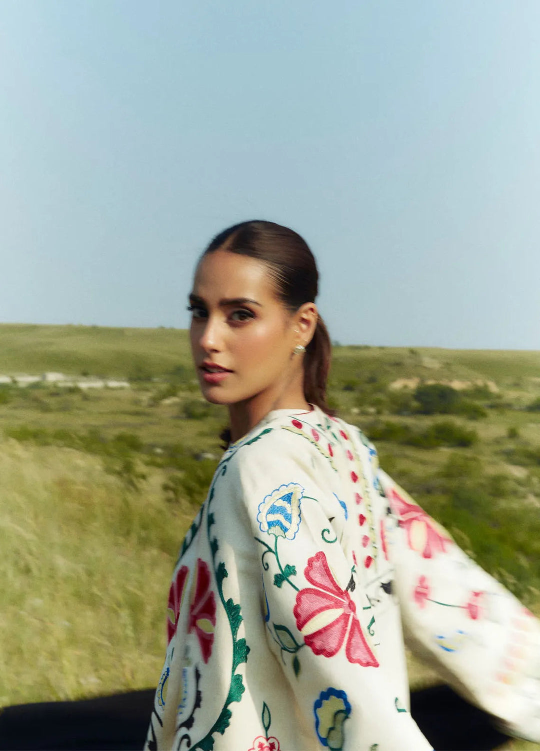 COCO by Zara Shahjahan – Luxury Embroidered DHANAK Winter Suit