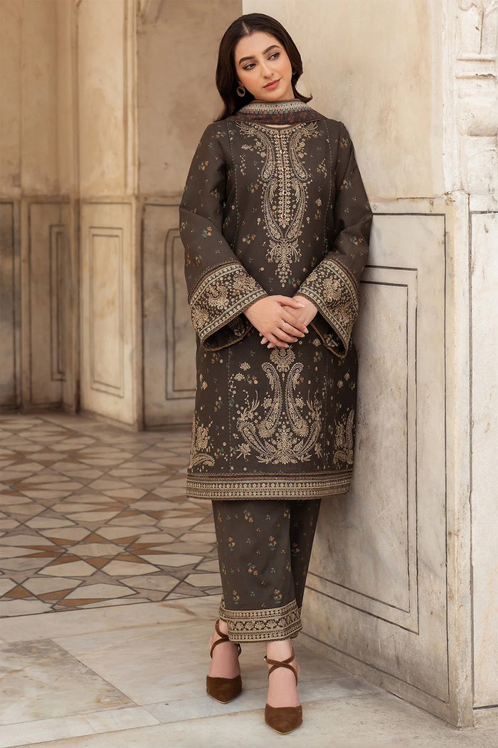 Jazmin Premium Dhanak Three Piece